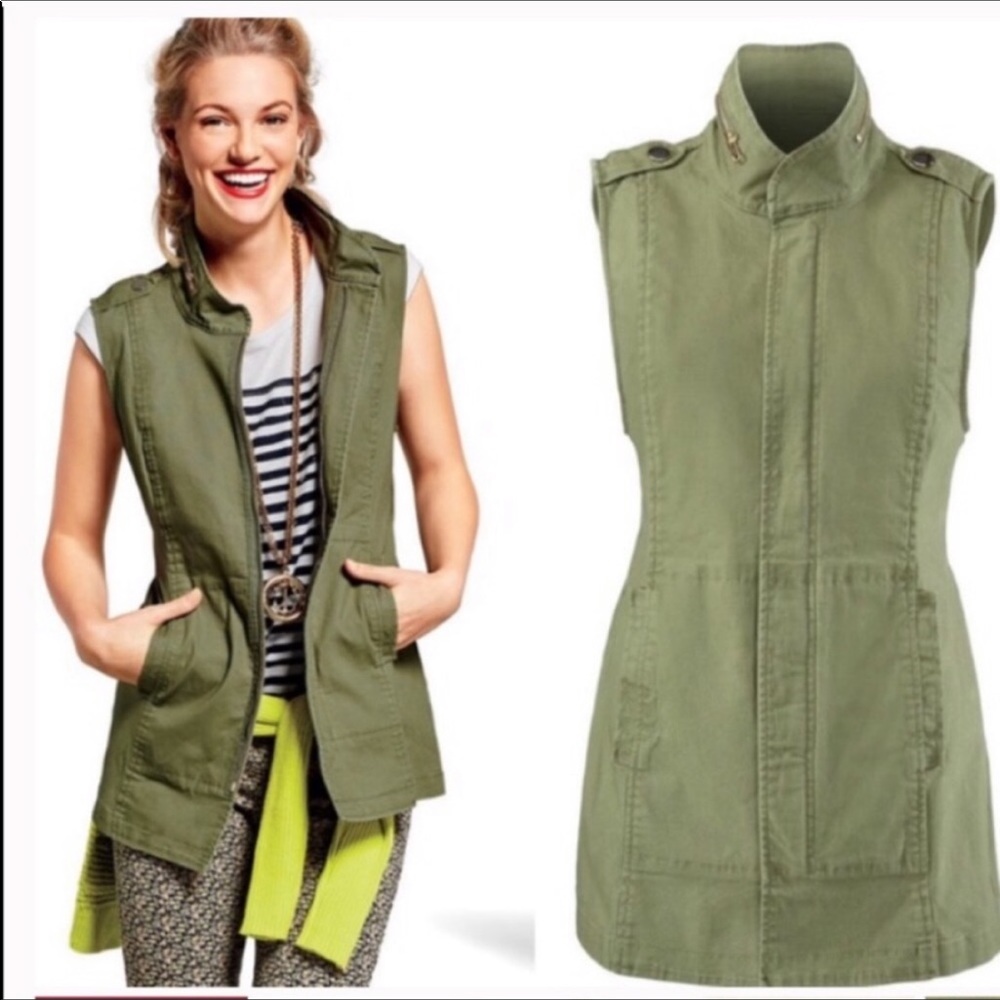 Army green Cabi vest
